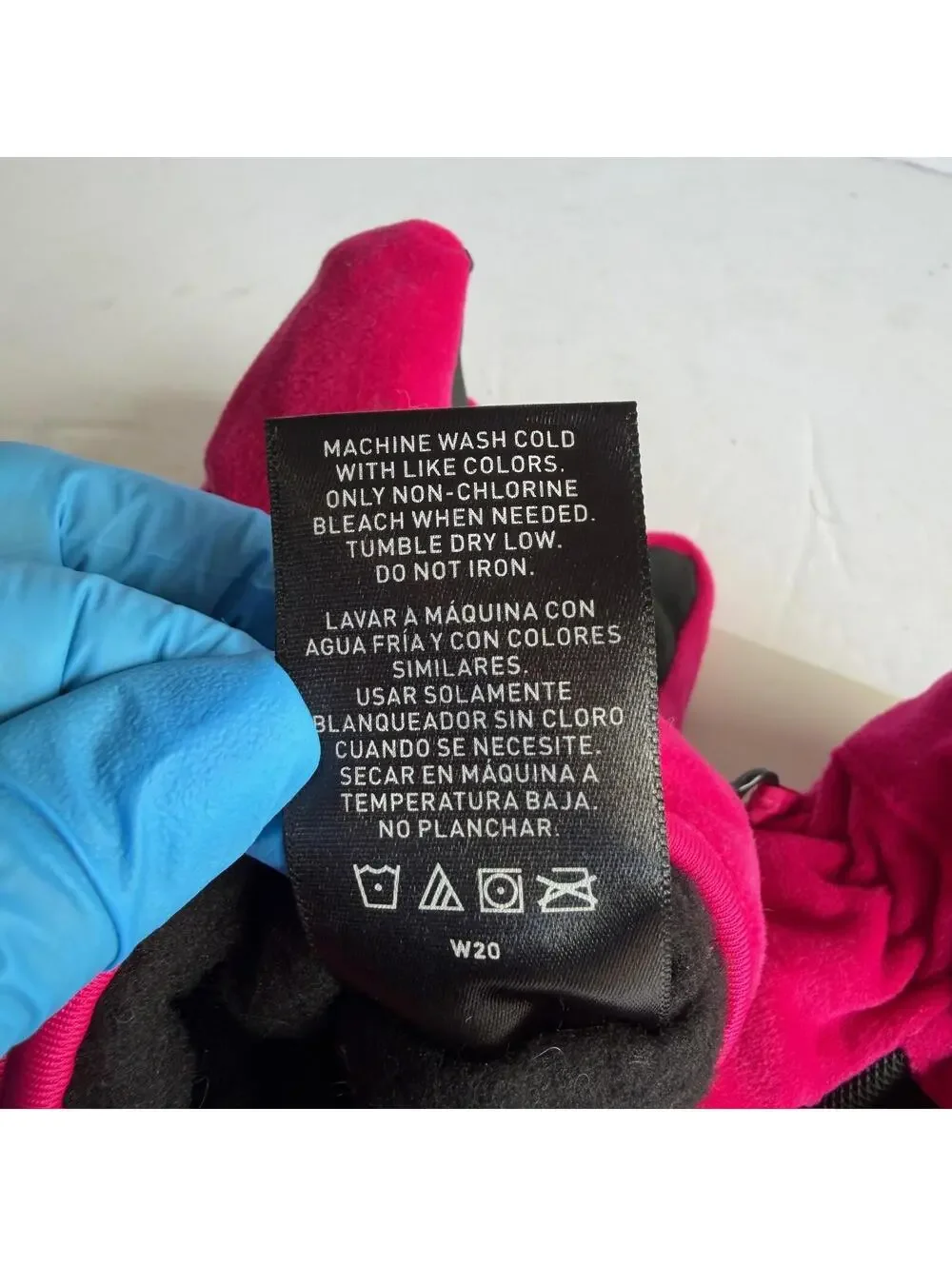SWISSTECH Padded‎ Fleece Lined Gloves Women's L-XL Pink Water Resistant